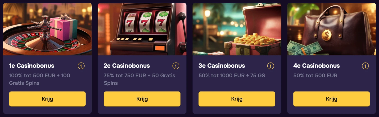 Bonus offer — 100%, 500 EUR on the gtbet site